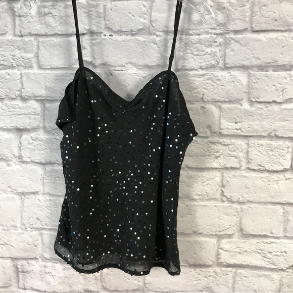 Starry Night Sparkly Sequin Camisole NWOT - Picture 9 of 9